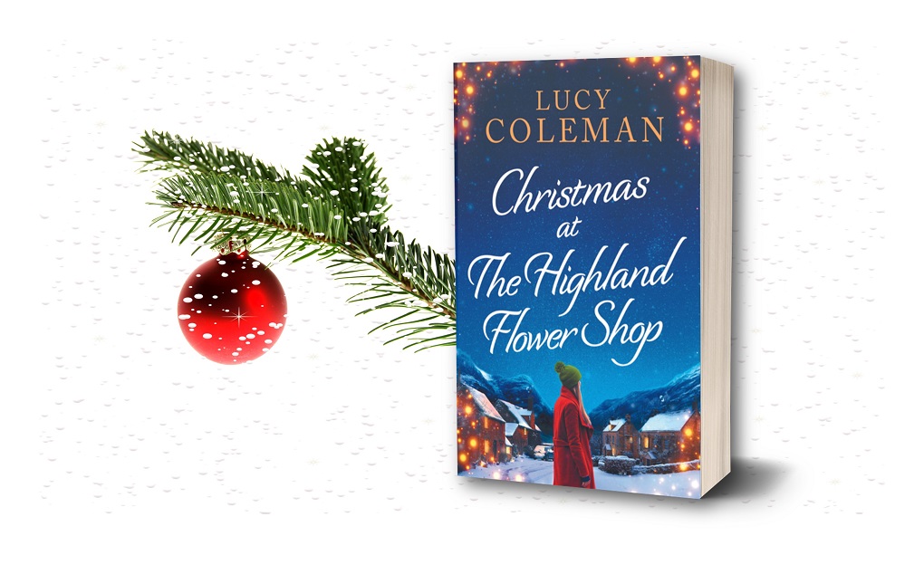 Christmas at The Highland Flower Shop  Lucy Coleman - feelgood novels